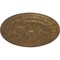 Ekena Millwork Exeter Ceiling Medallion (Fits Canopies up to 3 1/8"), 17 3/4"OD x 1 1/8"P, Rubbed Bronze CM17EXRZS - alternate 4